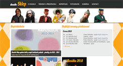 Desktop Screenshot of divadlosklep.cz